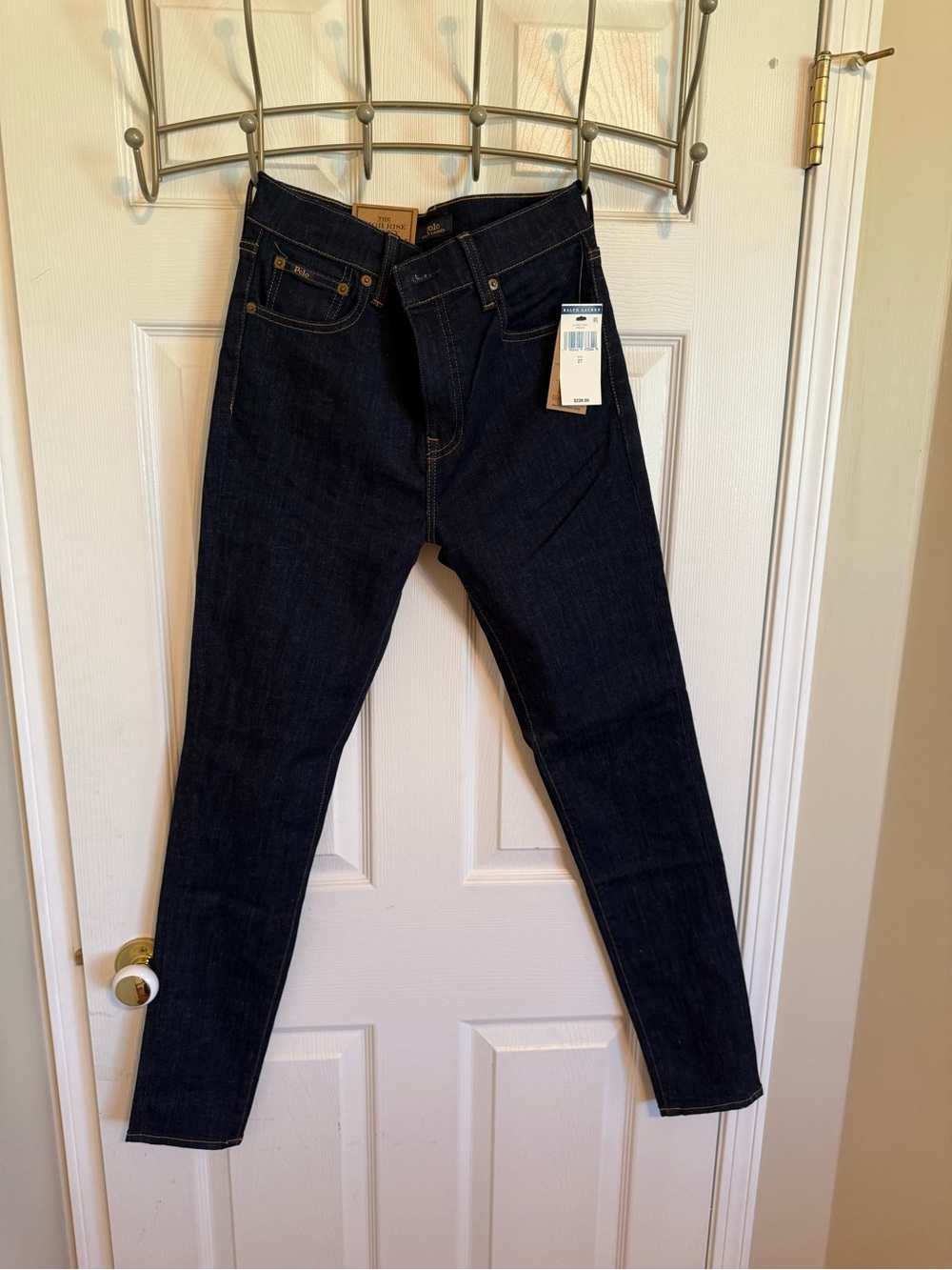 Ralph Lauren Women's Skinny Dark Indigo Jeans